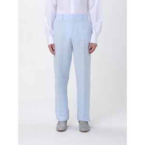 Agnona Pants Men Gnawed Blue
